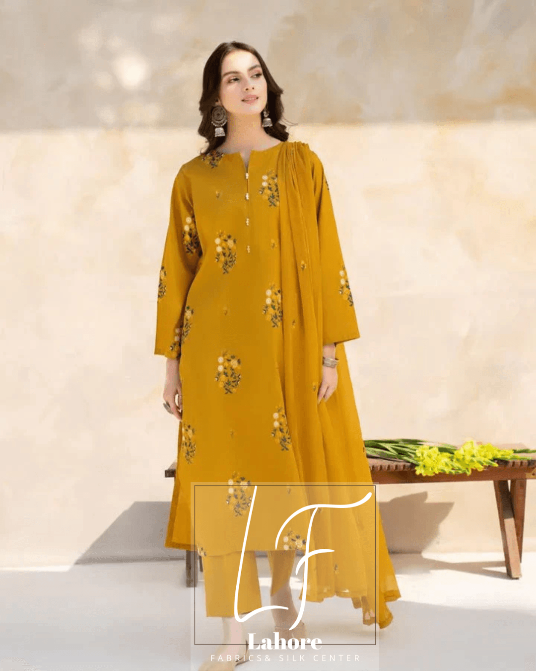 Premium Three Piece Marina Fabric Shirt & Trouser - Image 4